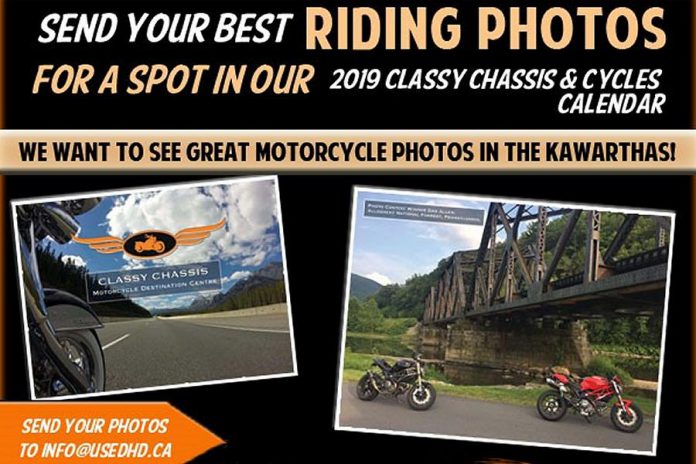 2019 Classy Chassis & Cycles calendar