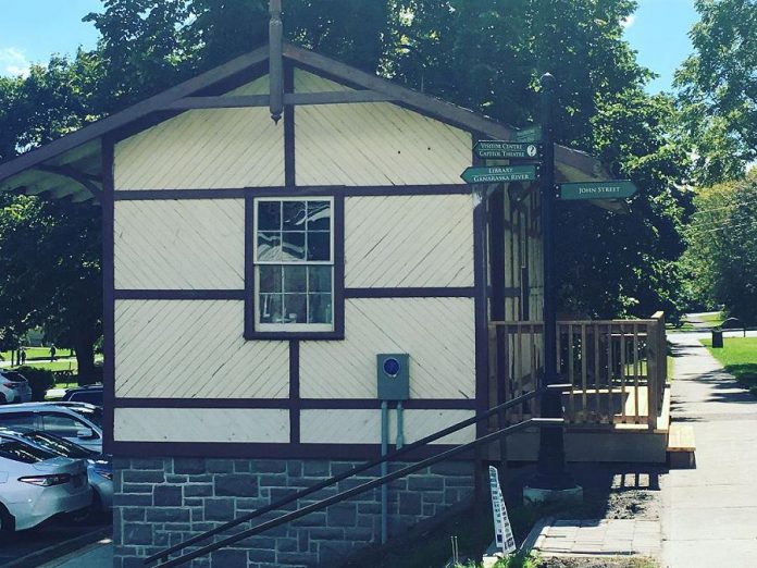 The "Little Station House", Port Hope's first railway station, was relocated this past summer to Lent Lane. Not-for-profit arts organization Critical Mass is leasing the building from Architectural Conservancy Ontario Port Hope and transforming it into a creative hub for the community. (Photo courtesy of Critical Mass)