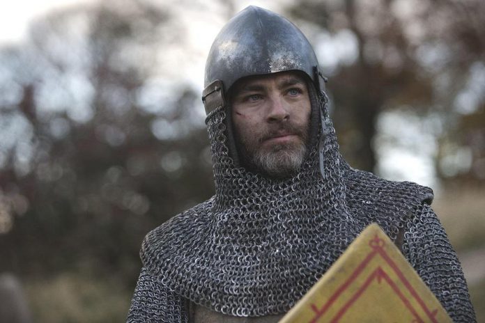 Chris Pine stars as the renowned King of Scots Robert the Bruce in the Netflix film Outlaw King, coming to Netflix Canada on November 9th. (Photo courtesy of Netflix)