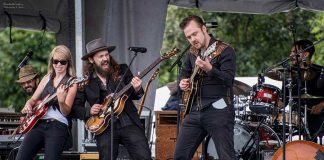 The Weber Brothers (Ryan and Sam Weber) are back from a tour of eastern Canada and will perform with their band (Ryan Browne, Emily Burgess, and Marcus Browne) at the Arlington Pub in Maynooth on Saturday, October 6. (Photo: Randall Cook Photography & Music / randallcook.ca)