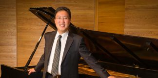 Award-winning Canadian pianist Michael Kim will perform Rachmaninov's Piano Concerto no. 2 with the Peterborough Symphony Orchestra at "Romantik", the premiere concert of the 2018-19 season at Showplace Performance Centre in Peterborough on November 3, 2018. (Photo: Ken Frazier)