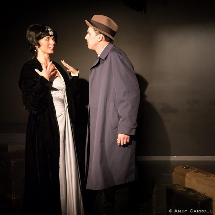 Angela Sorenson as Elizabeth and Luke Foster as Fredrick Frankenstein. (Photo: Andy Carroll)