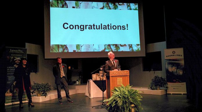 Lakefield Foodland won the Outstanding Business Achievement award. (Photo: Bruce Head / kawarthaNOW.com)