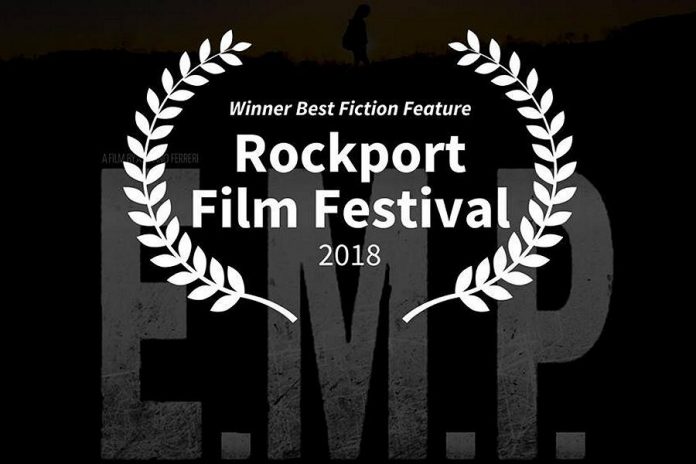 ocal filmmaker Adriano Ferreri's debut feature film "E.M.P. 333 Days" has won the Best Fiction Feature Film award at the Rockport Film Festival in Texas.