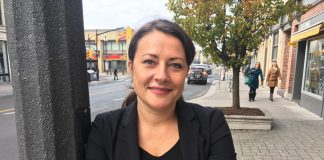 Mayor-elect Diane Therrien will be sworn into office on November 26, 2018. The 32-year-old former Town Ward councillor is only the third woman ever to hold the office of Mayor in Peterborough. (Photo: Paul Rellinger / kawarthaNOW.com)
