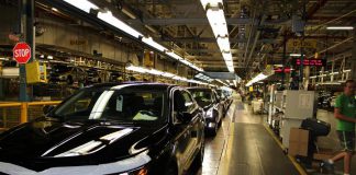 General Motors' Oshawa assembly plant assembles the Chevrolet Impala, Buick Regal, Cadillac XTS, and Chevrolet Equinox, and completes final assembly work on Chevrolet Silverado and GMC Sierra trucks. (Photo: GM)