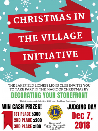 Christmas Storefront Decorating Contest