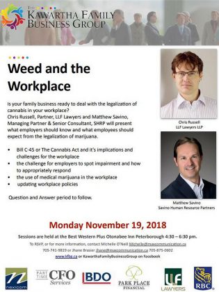 Weed and the Workplace Information Session