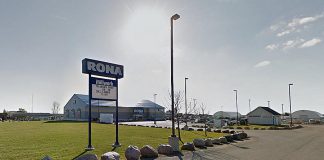 The RONA store at 157 Chemong Road in Peterborough is closing, along with the Lakefield store, as part of an announcement by parent company Lowe's that 31 stores will be closed across Canada. The stores will be closed by February 2019. (Photo: Google Maps)
