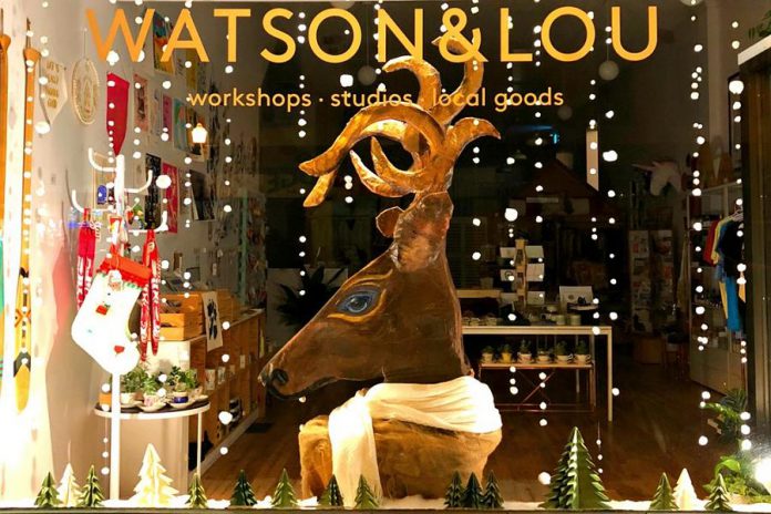 For the shopper looking for unexpected gift ideas this holiday season, Watson & Lou has a seemingly endless collection of beautiful, useful, and comical items. Merchandise includes prints, ceramics, stained glass, textiles, handmade jewellery, all-natural body products, kids items, home decor, and even small furniture pieces. (Photo: Watson & Lou)