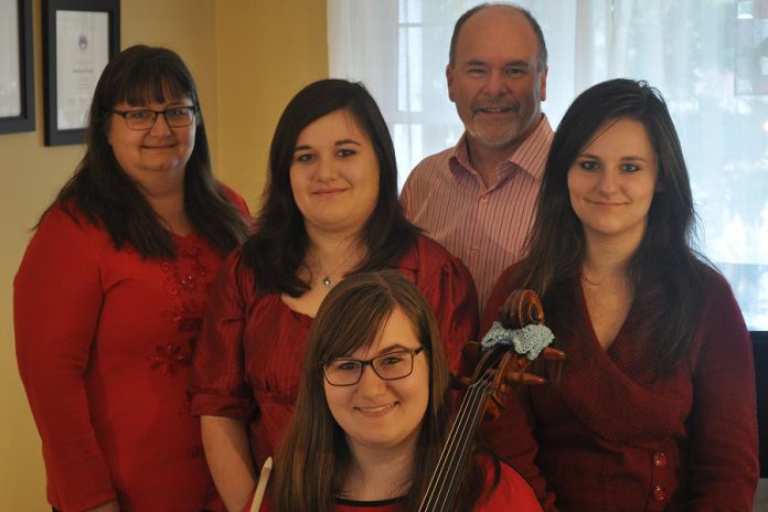 The Kraus family will perform at at A Cozy Christmas. (Supplied photos)