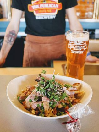 The Publican House's Festive Hot Mess is an indulgent choice when you feel like a festive hot mess. (Photo: The Publican House Brewery)