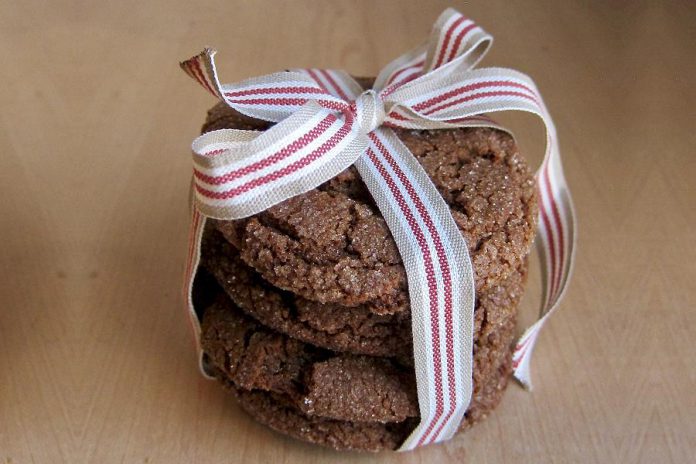 As well as crisp and buttery shortbread, these large and soft spiced ginger cookies are another festive favourite from the Hard Winter Bread Company. (Photo: Hard Winter Bread Company)