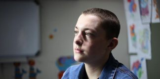 17-year-old Anthony from Lindsay is now receiving cancer treatment closer to home at Peterborough Regional Health Centre (PRHC), allowing him to stay home with his family and continue to hang out with his friends. Your donations to the PRHC Foundation this holiday season will help purchase additional specialized equipment and technology needed for PRHC's new pediatric oncology clinic. (Photo: Jeremy Kelly)
