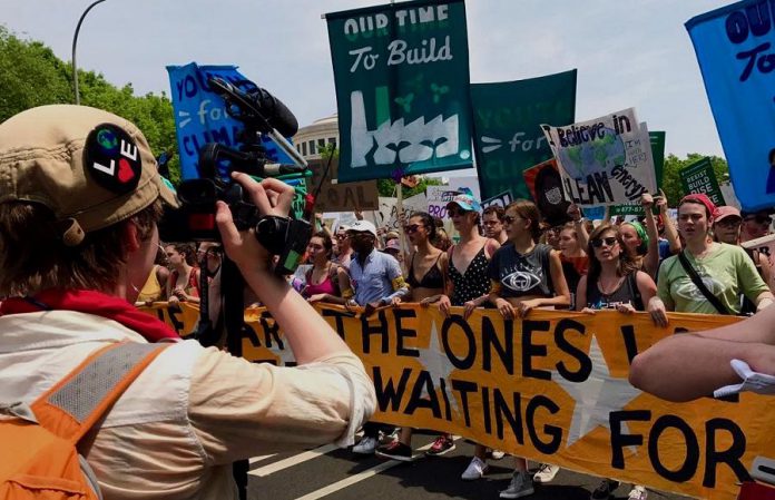 In "Youth Unstoppable", filmmaker Slater Jewell-Kemker documents her decade-long involvement in the youth climate movement, as well as her efforts to give young people a voice in the fight to combat climate change. The film will headline the opening night of the 2019 ReFrame Film Festival on January 24th at Showplace Performance Centre in downtown Peterborough. (Supplied photo)