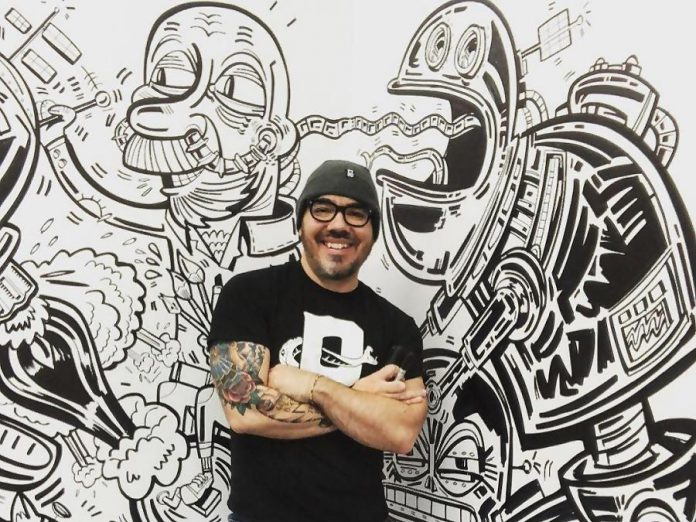 Talented illustrator Jason Wilkins is opening his studio to the public on February 1, 2019. (Photo: @firstfridayptbo / Instagram)