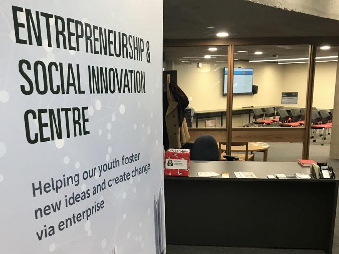 The Entrepreneurship and Social Innovation Centre at Trent University. (Photo courtesy of Innovation Cluster)