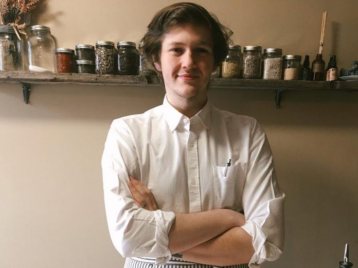 Chef Conner Clarkin has curated a three-course plant-based menu for a refined pop-up dining experience at Dreams of Beans Cafe. (Photo: Conner Clarkin)