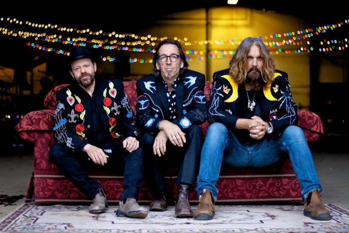 Colin Linden, Stephen Fearing, and Tom Wilson of Blackie and the Rodeo Kings. The band is working on a new record in 2019, according to Wilson. (Publicity photo)
