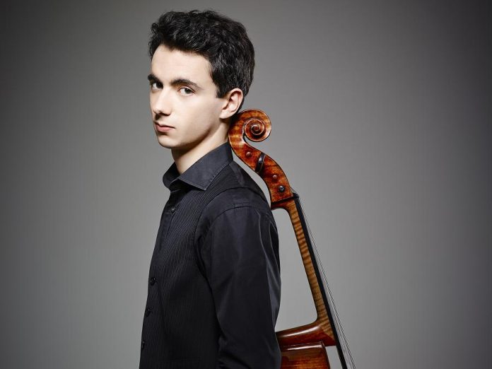 Cellist Stéphane Tétreault has three times been ranked as one of CBC Radio's "30 Hot Canadian Classical Musicians Under 30", in addition to countless awards and honours. He performs with the Peterborough Symphony Orchestra during the "Classical Roots" concert on February 2, 2019 at Showplace Performance Centre in downtown Peterborough. (Photo: Luc Robitaille)