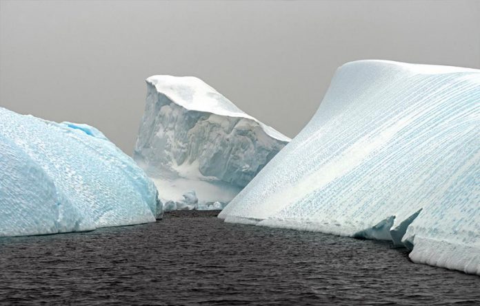 'Iceberg, Variation #9' (2014, archival inkjet print) by Arnold Zageris. (Photo courtesy of the Art Gallery of Peterborough)