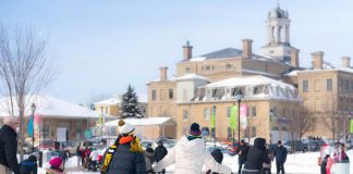 Free Family Day activities in Cobourg include skating at the Rotary Harbourfront Outdoor Skating Rink with a live DJ from 11 a.m. to 3 p.m. There are also other outdoor and indoor activities planned in Cobourg, with additional activities offered in Port Hope on February 18, 2019. (Photo courtesy of the Town of Cobourg)