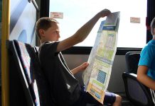 The Transit Quest program encourages students in grade eight to use Peterborough Transit by providing them with a free transit pass over the March Break. (Photo courtesy of GreenUP)