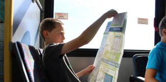 The Transit Quest program encourages students in grade eight to use Peterborough Transit by providing them with a free transit pass over the March Break. (Photo courtesy of GreenUP)