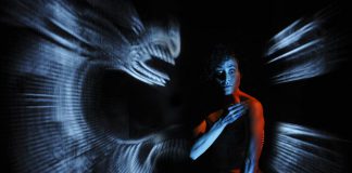 In "Copper Promises: Hinemihi Haka", Australian dance artist Victoria Hunt interweaves her experience of reconnecting with her Maori heritage with the story of Hinemihi, an ancestral Maori meeting house that was relocated from its New Zealand home to England in the 19th century. (Photo: Heidrun Lohr)