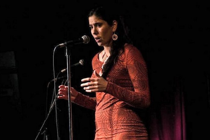 Rebecca Thomas served as Halifax's first Indigenous poet laureate from 2016 to 2018. The Mi'kmaw activist and slam poet is one of two keynote speakers at the third annual International Women's Day Conference in Nogojiwanong / Peterborough on March 8, 2019. (Photo: Rebecca Thomas / Facebook)