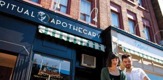 Peterborough police are investigating break-ins at a Hunter Street East business and two businesses on Charlotte Street, including at Ritual Apothecary, the winner of the 2018 Win This Space entrepreneurial competition in downtown Peterborough. All three break-ins took place between February 14 and 17, 2019. (Photo: Peterborough DBIA)