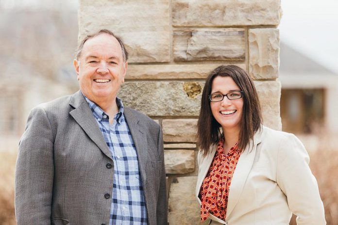 "We have such a great working relationship because we both view how we practice law the same way: it's about our clients." Lawyers Martha Sullivan and Scott McMichael of Sullivan Law Ptbo, a full-service law firm located at 195 Sherbrooke Street in Peterborough. (Photo: Samantha Moss / MossWorks)