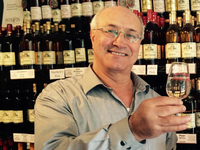 Kawartha Country Wines owner and vintner John Rufa comes from a long tradition of family wine making. (Photo courtesy of Kawartha Country Wines)