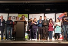 The six finalists of the 2019 Bears' Lair entrepreneurial competition are Transit One, AVROD, Alexander Optical, Electric Juice Factory, Emily Mae's Cookies & Sweets, and PedalBoro. (Photo: Jeannine Taylor / kawarthaNOW.com)