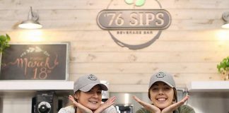 Rebecca and Hannah are ready to serve you at '76 Sips, the new beverage bar at the Lansdowne Street location of Joanne's Place Health Foods. The beverage bar opened on March 18, 2019. (Photo: Joanne's Place)