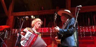 Married musical couple Tif Ginn and Fred Eaglesmith will be performing at the Market Hall in downtown Peterborough on April 5, 2019. (Photo: Fred Eaglesmith / Facebook)