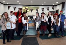 Staff of the Holiday Inn Peterborough-Waterfront in downtown Peterborough are ready to welcome your family for a pirate-themed staycation during March Break. (Photo: Holiday Inn Peterborough-Waterfront)