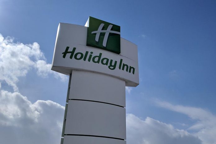 Holiday Inn Peterborough-Waterfront is located at  150 George Street North in downtown Peterborough. (Photo: kawarthaNOW)