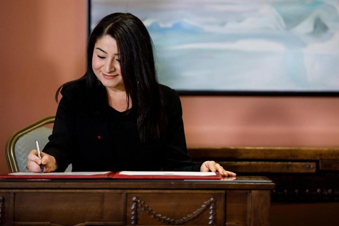 Peterborough-Kawartha MP Maryam Monsef is now Minister for Women and Gender Equality and Minister of International Development after a federal Cabinet shuffle on March 1, 2019. (Photo: Office of Maryam Monsef)