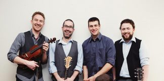 There's no shortage of live music to celebrate St. Patrick's Day on Sunday, March 17th, including Peterborough's own modern Celtic quartet Hunt The Hare (Kane Miller, Jonathan Berlingeri, Frank Callaghan, and Brendan Quigley), who are performing a free show at the Canoe & Paddle in Lakefield on Sunday night. (Publicity photo)