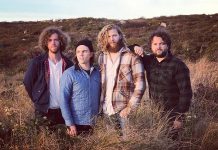 Cape Breton indie folk band Villages (Matt Ellis, Travis Ellis, Jon Pearo, and Archie Rankin) have just released a new record and will be performing at The Garnet in downtown Peterborough on Wednesday, March 27th with country and western musician Nathan Truax. (Publicity photo)