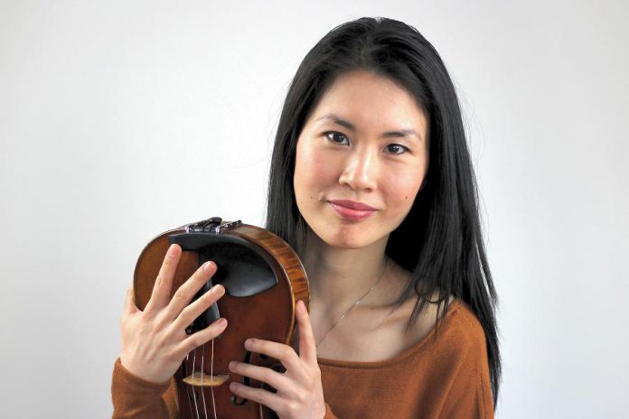 The Peterborough Symphony Orchestra presents "Oh, to be in England!" at Showplace Performance Centre on April 6, 2019, with works by Benjamin Britten and Ralph Vaughan Williams. British-Canadian violinist and PSO concertmaster Phoebe Tsang will feature as soloist in Vaughan Williams' poignant 'The Lark Ascending'. (Photo: Sullivan Hismans)