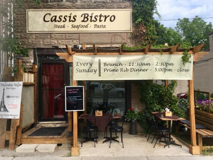 Cassis Bistro at 27 Queen Street. (Photo: Cassis Bistro)