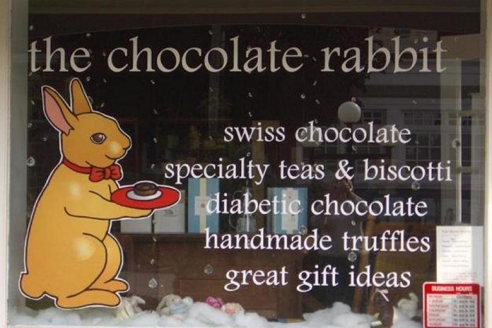 The Chocolate Rabbit at 11 Queen Street. (Photo: The Chocolate Rabbit)