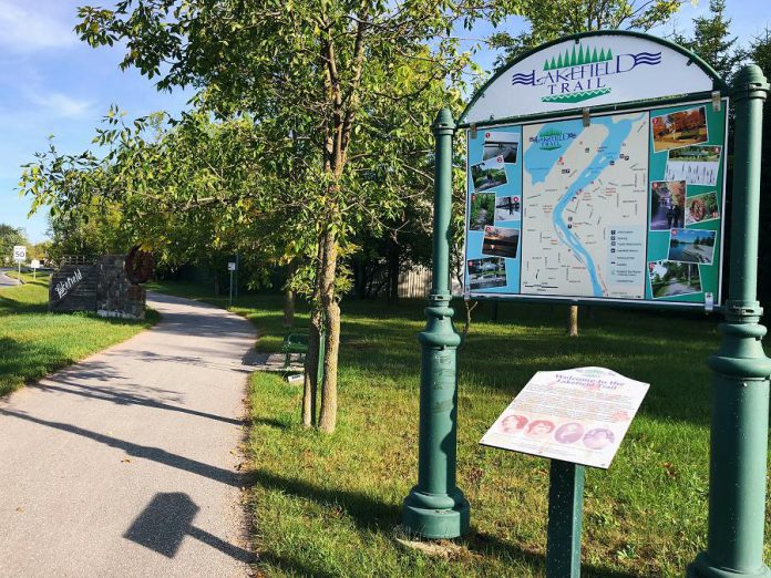 The Lakefield Trail. (Photo: Kawartha Chamber of Commerce & Tourism)