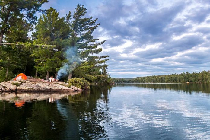 The isolated beauty of Algonquin Park, while still being close enough to urban accommodations for the 350-person production crew, would make it an ideal location for the Canadian season of "Survivor".  (Photo: Destination Ontario)