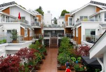 The Kawartha Commons cohousing group is looking at potential sites in Peterborough to create the first cohousing development in the Kawarthas by 2023. Pictured is the Vancouver Cohousing project in British Columbia, launched in 2016, which features 31 units in an old traditional neighbourhood, with a mix of young children and parents, seniors, and single people. (Photo: Canadian Cohousing Network)