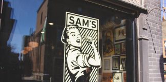 Sam's Place in downtown Peterborough recently unveiled a renovated interior along with a new logo and slogan. (Photo: Peterborough DBIA / Facebook)