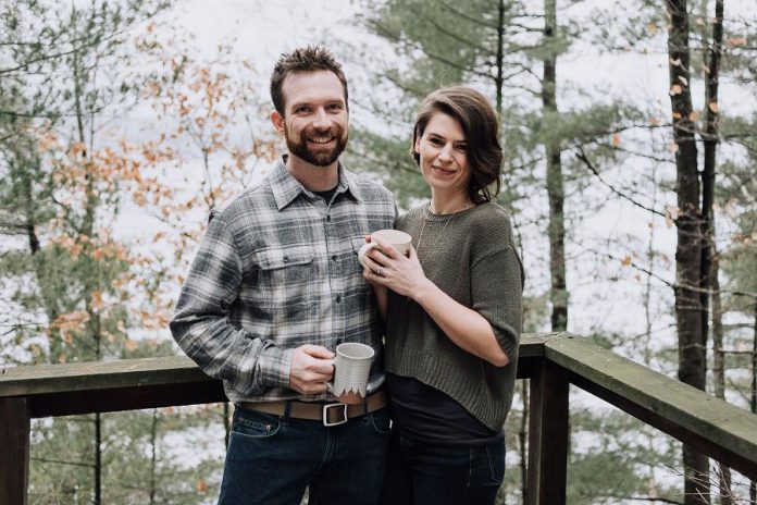 Celine MacKay of Sustain, pictured with her husband and co-owner Jonathan, is the guest speaker at the Peterborough DBIA's Breakfast Network on April 17, 2019. (Photo: Sustain)