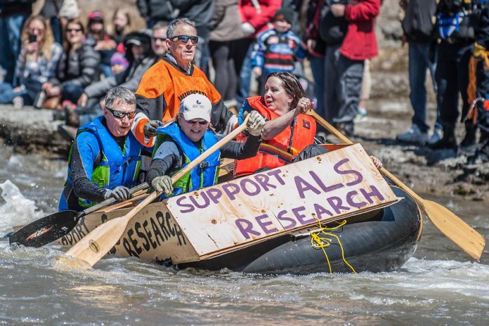 A team at 2018's 'Float Your Fanny Down the Ganny' supporting ALS research. Surround this year's event, there are at least two fundraisers for  Oliver "The Stache" Steins, a well-known Port Hope business owner who was recently diagnosed with ALS.  (Photo: Walton St. Photography)
